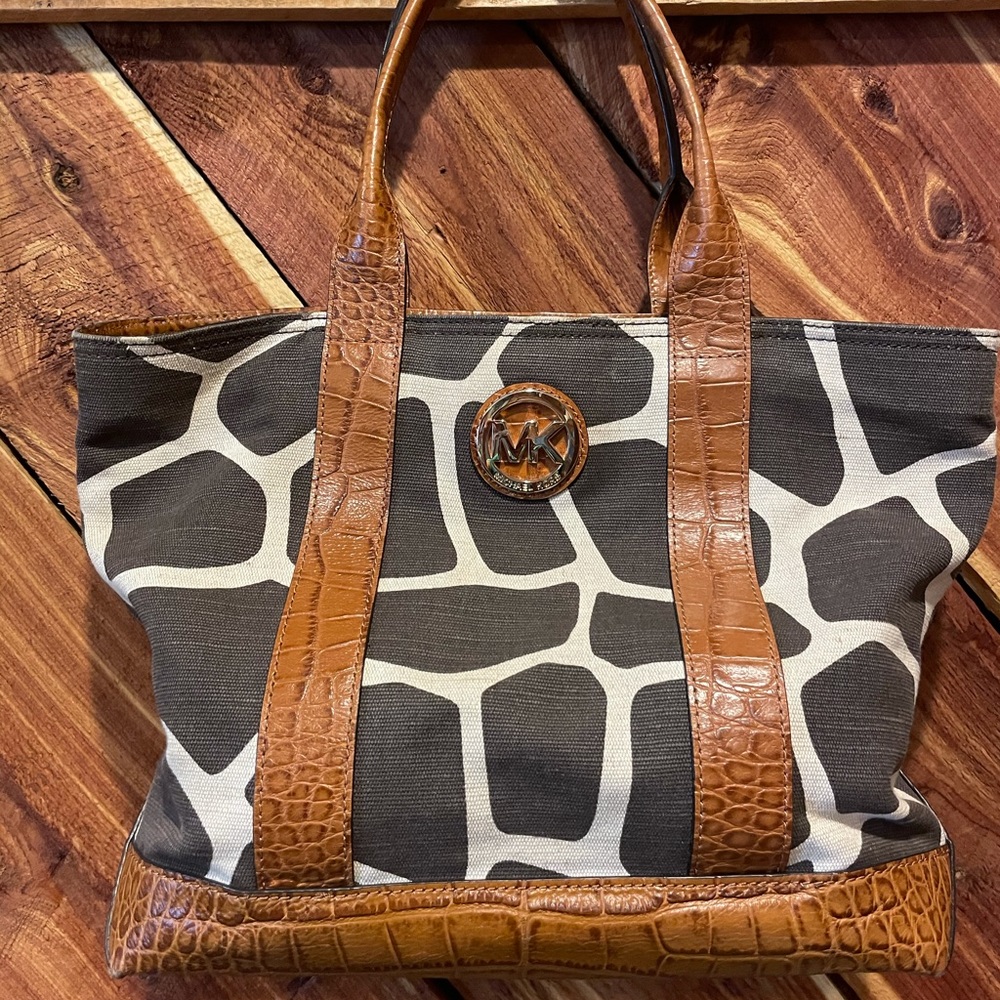Michael Kors Giraffe Print Purse